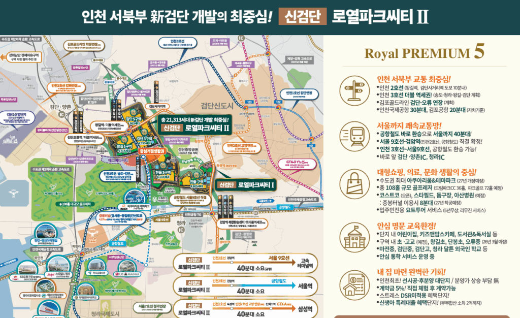 검단지역 인근 개발